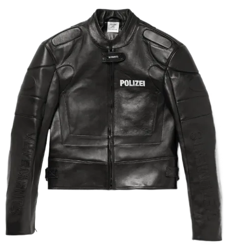 VETEMENTS POLIZEI BOMBER JACKET