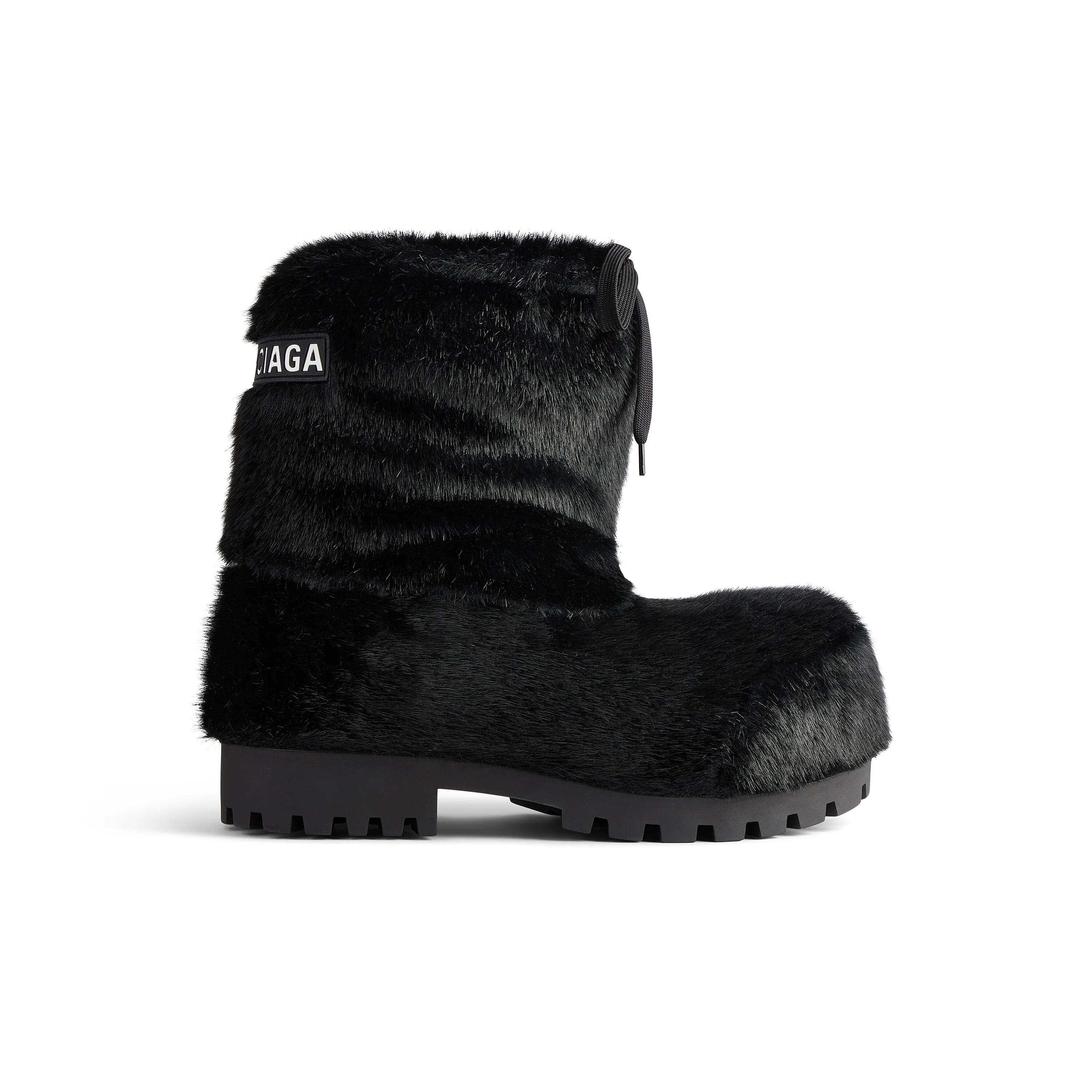 Balenciaga Fur Alaska Ski Boot