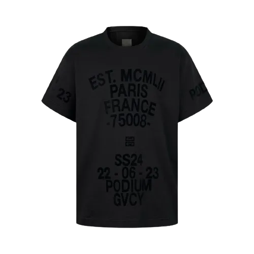 Givenchy Black Tee