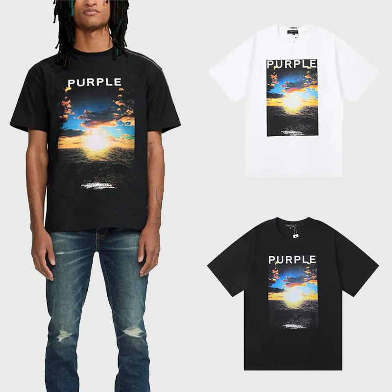 purple brand T-shirt