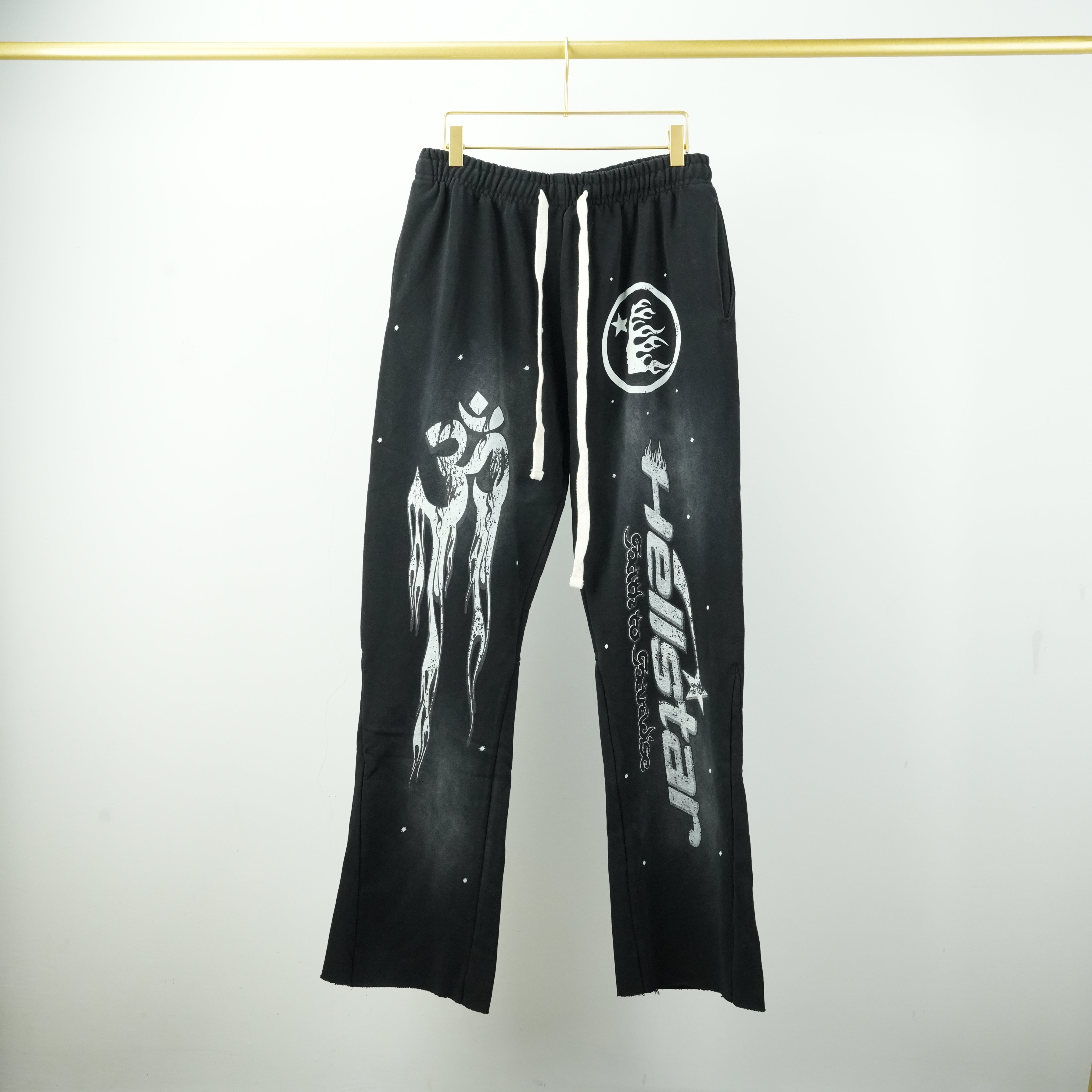 Hellstar Racer Sweatpants Vintage Black