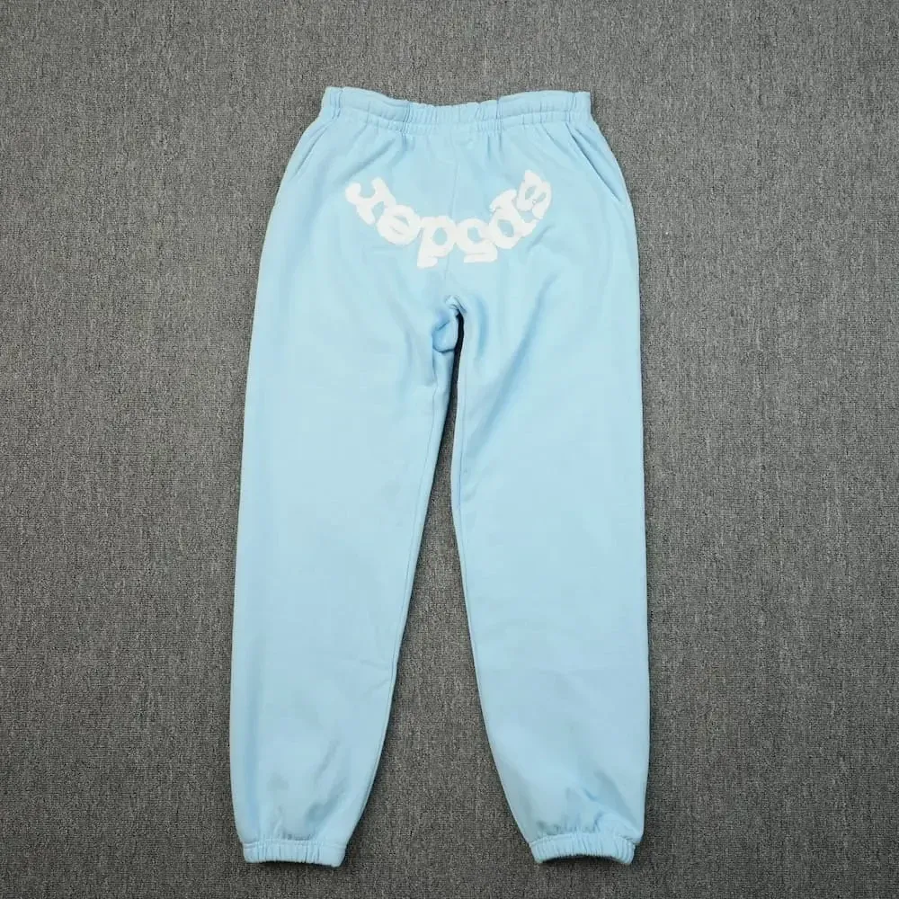 SP5DER WEB SWEATPANTS SKY BLUE